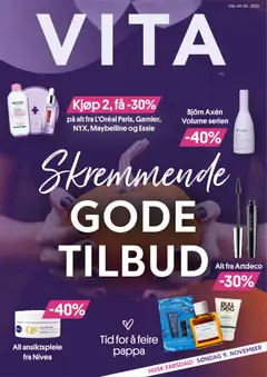 Forhåndsvisning av Vita kundeavis gyldig fra 27.10.2025
