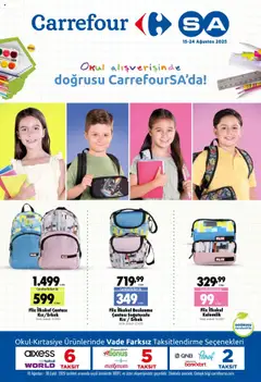 15.08.2025 tarihinden itibaren geçerli olan CarrefourSA kataloğu önizlemesi
