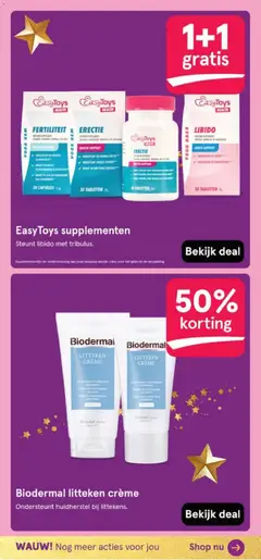 Biodermal litteken crème, Ondersteunt huidherstel bij littekens. - Voorbeeld van een folder van Etos, geldig van 15.12.2025 | Pagina: 78