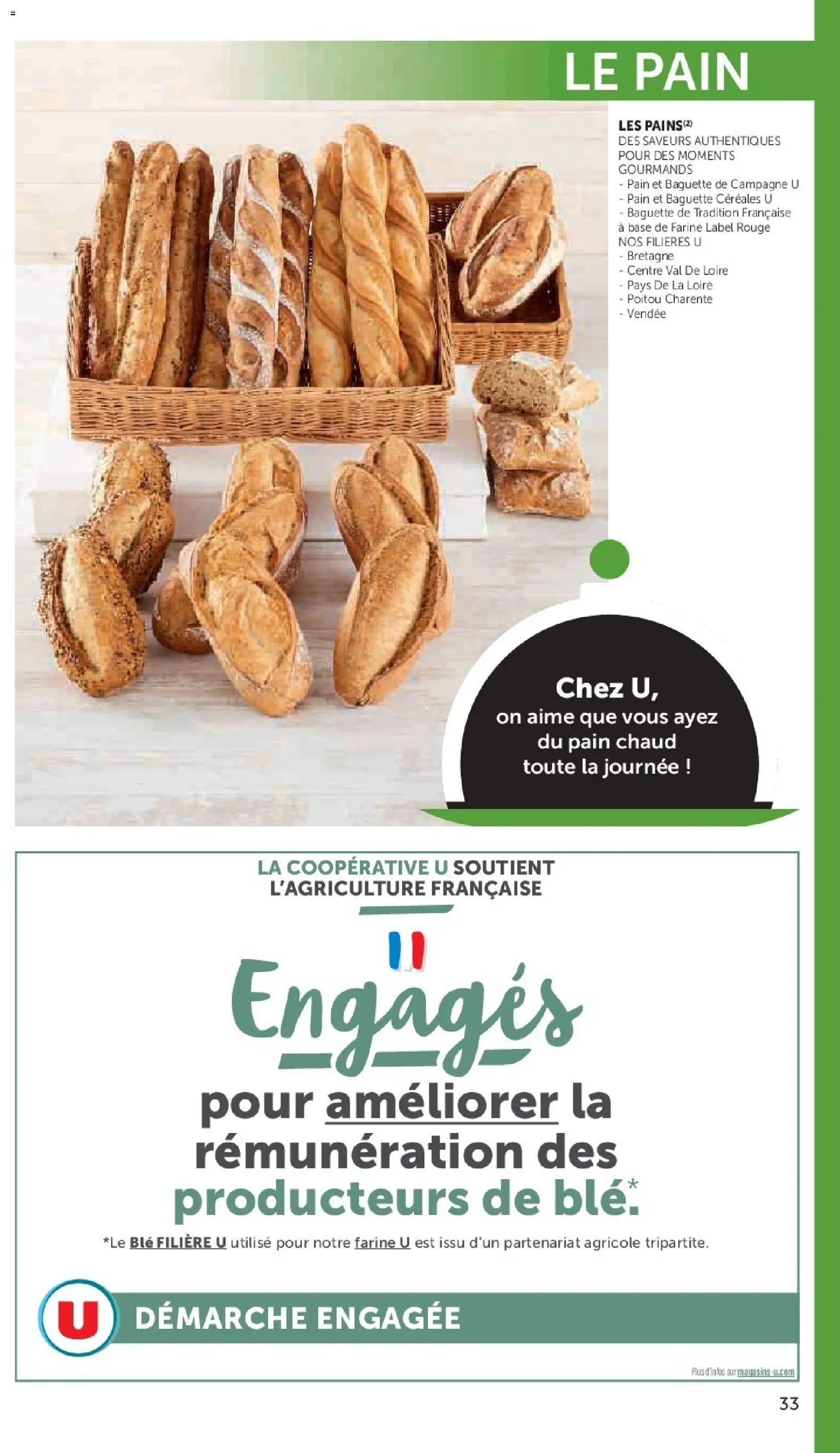 {H1} | Page: 33 | Produits: Base, Farine, Pain, Céréales