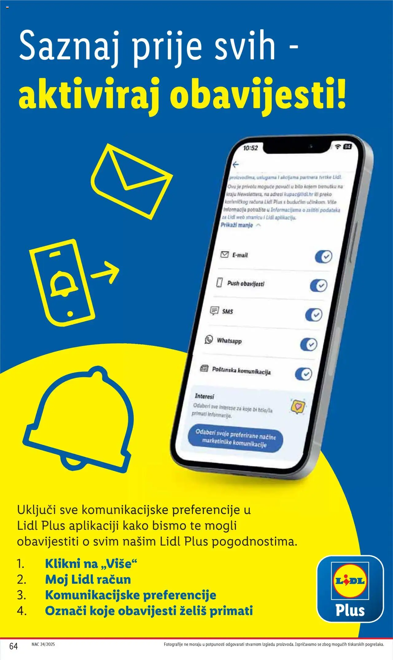 Lidl katalog | vrijedi od 09.06.2025 | Stranica: 64
