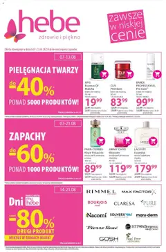 Pogląd oferty "Hebe Gazetka" - ważna od 07.08.2025