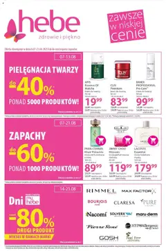 Pogląd oferty "Hebe Gazetka" - ważna od 07.08.2025