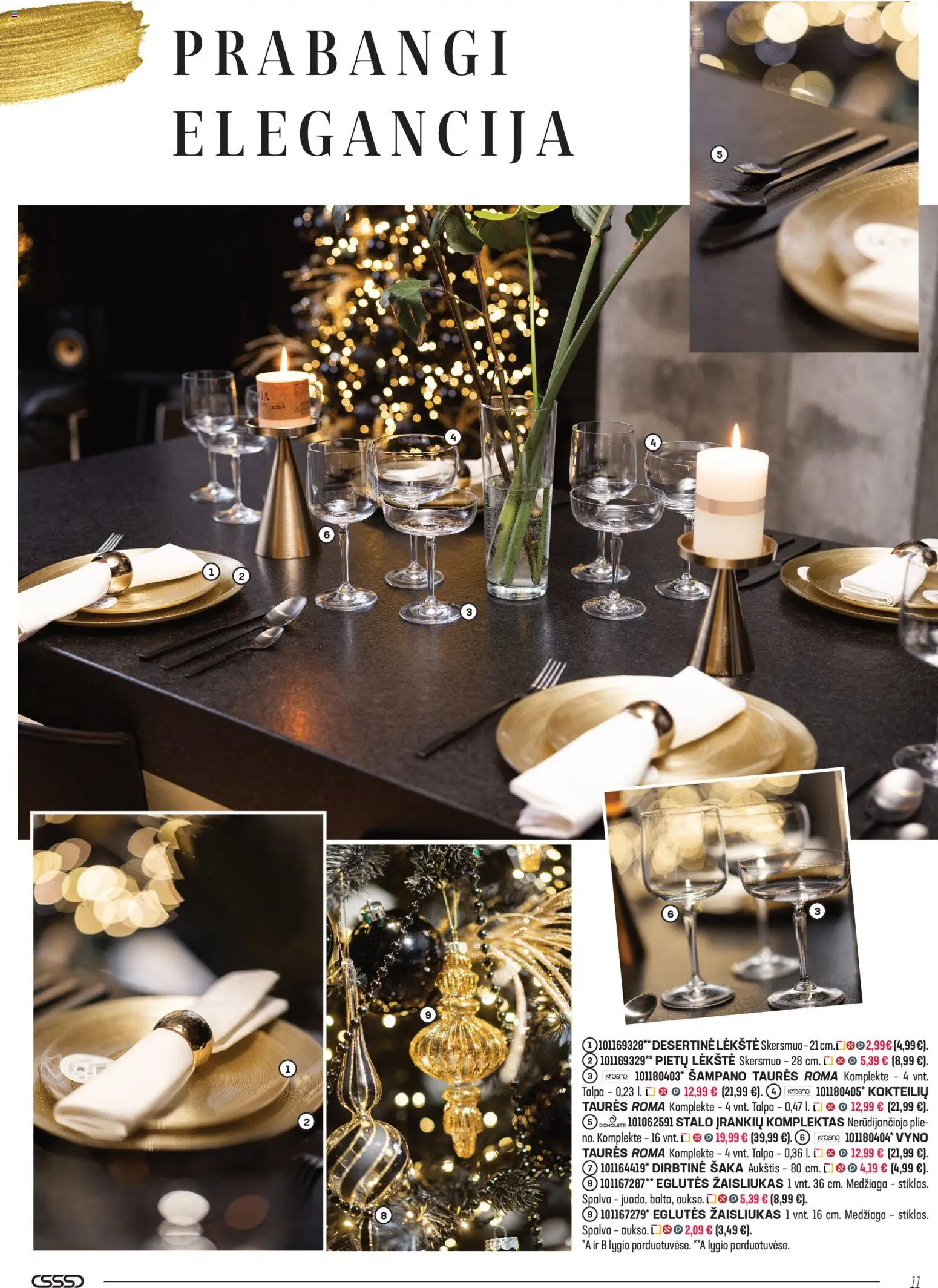 Senukai akcijos nuo 05.11.2025 | Puslapis: 11 | Prekių: Lėkštė