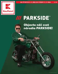 Kaufland SK Parkside - amely érvényes a következő dátumtól: 05.03.2026