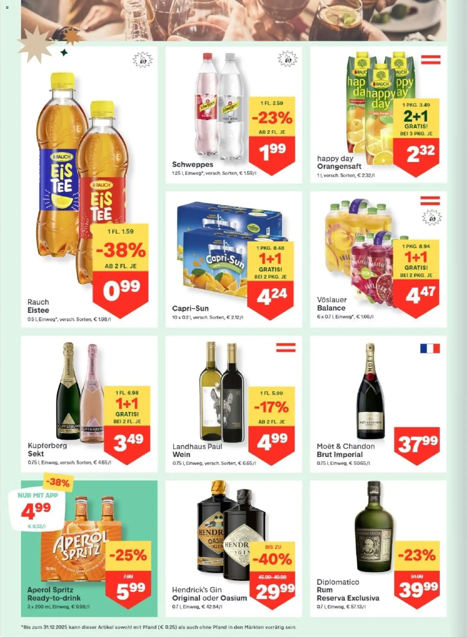 MPREIS Lenzing gültig ab 11.12.2025 | Seite: 14 | Produkte: Gin, Wein