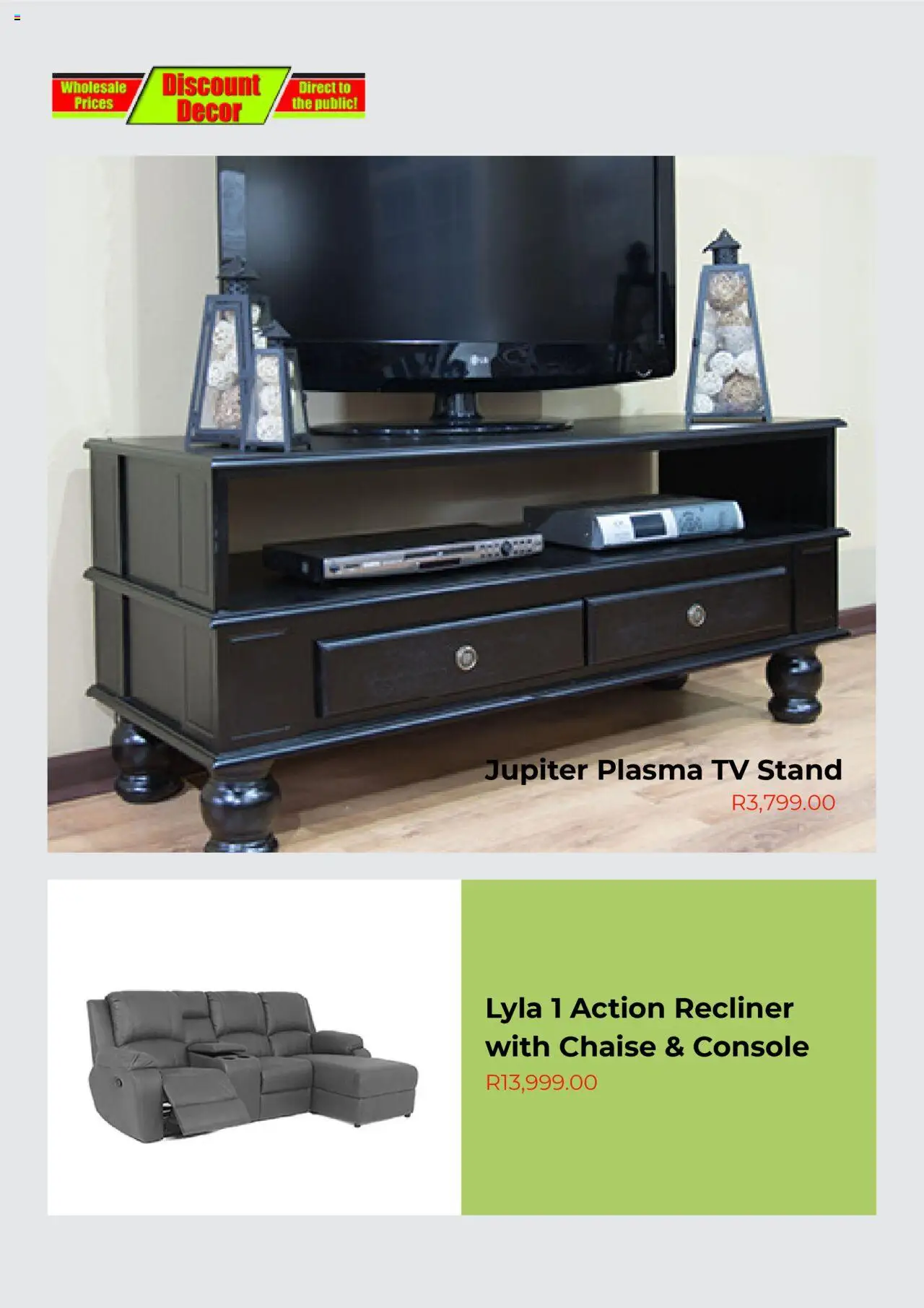 Discount Decor Specials │ valid from 07.08.2025 | Page: 4 | Products: TV, Chaise