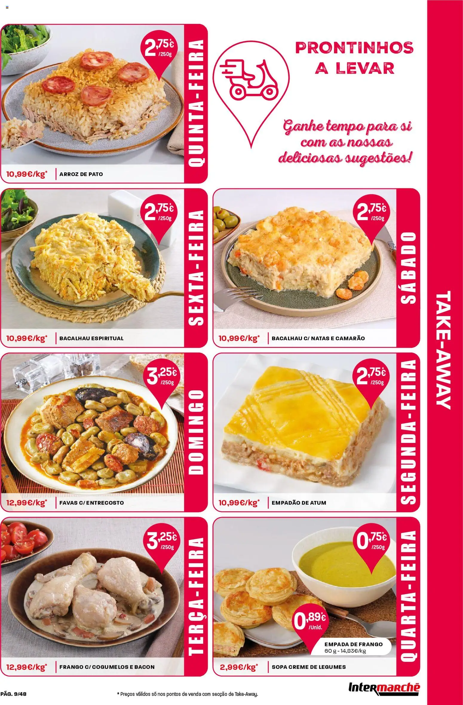 Intermarché - Black Friday │ válido de 27.11.2025 | Página: 9 | Produtos: Camarão, Sopa, Creme, Natas