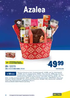 Anteprima del volantino Metro Natale catalogo valido a partire dal 06.11.2025 | Pagina: 32 | Prodotti: Cioccolato, Olive, Fioriera, Vaso