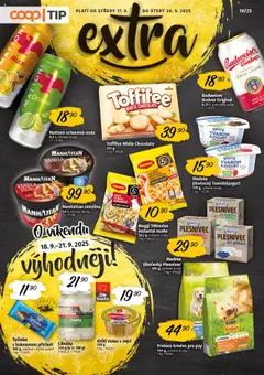 Náhled letáku Coop leták - Tip Extra od 17.09.2025