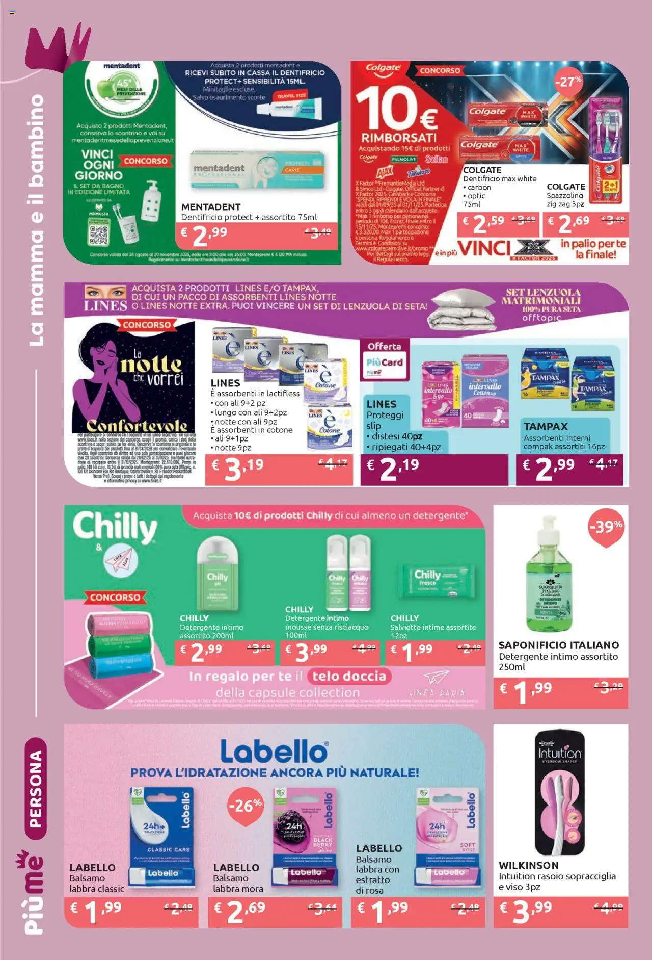 Volantino IperSoap del 06.10.2025 | Pagina: 16 | Prodotti: Rasoio, Spazzolino, Detergente intimo, Menta