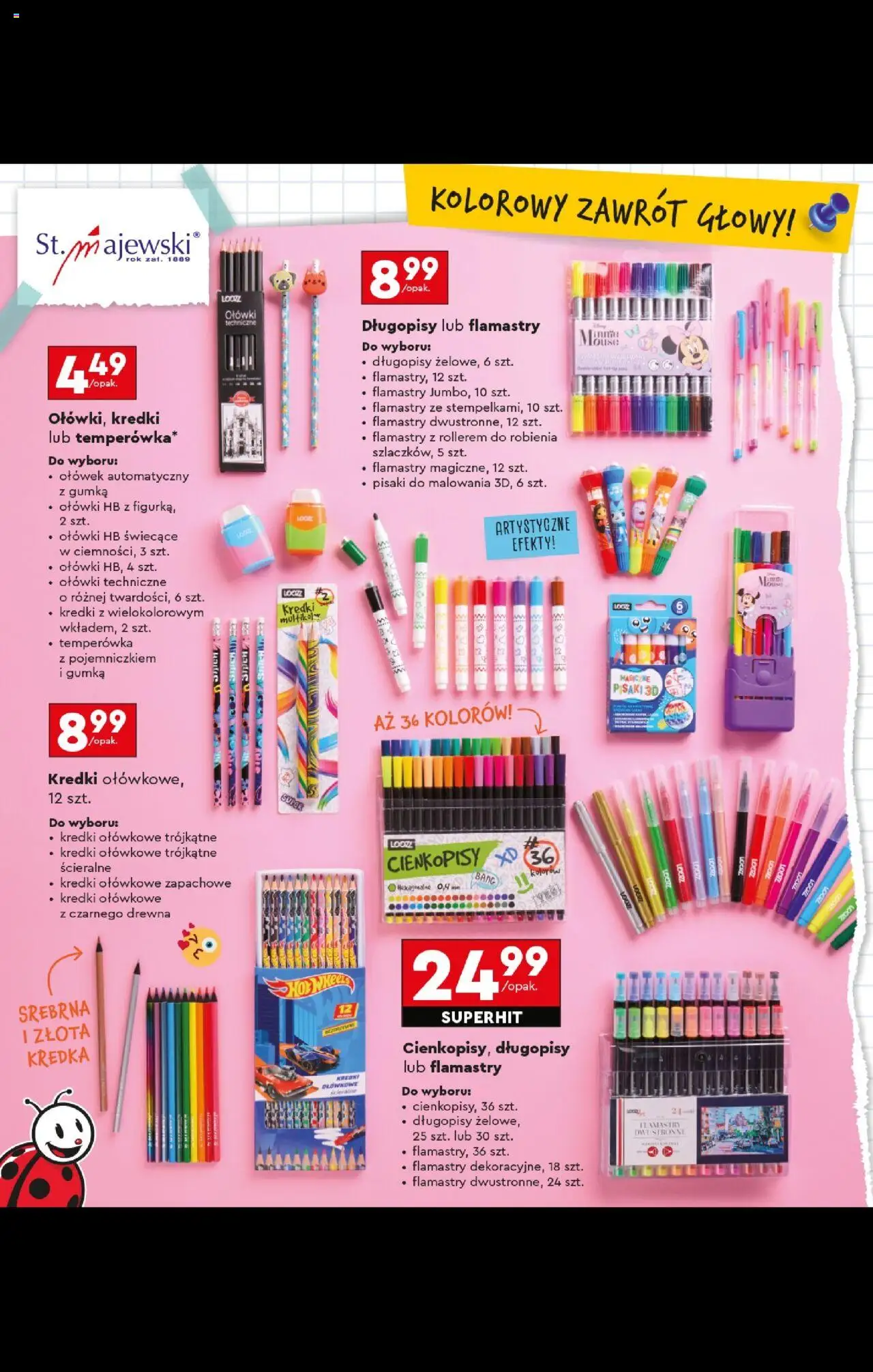 Biedronka - Szkoła od 28.07.2025 | Strona: 54 | Produkty: Barbie, Biurko