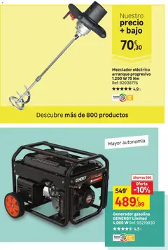 Vista previa Leroy Merlin catálogo válido desde el 24.03.2026 | Página: 93 | Productos: Mezclador