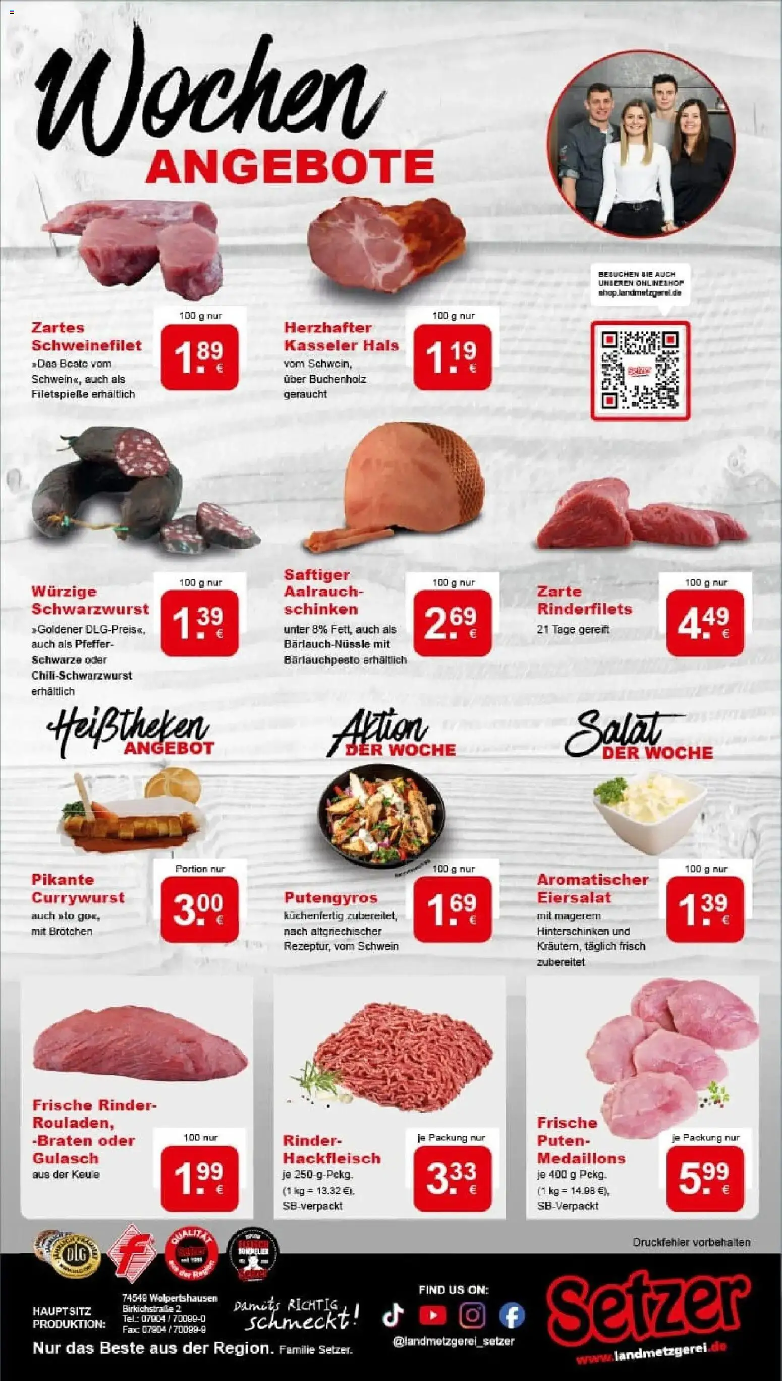Rewe prospekt Lorch	 – gültig ab 23.11.2025 | Seite: 10 | Produkte: Gyros, Gulasch, Schinken, Salat
