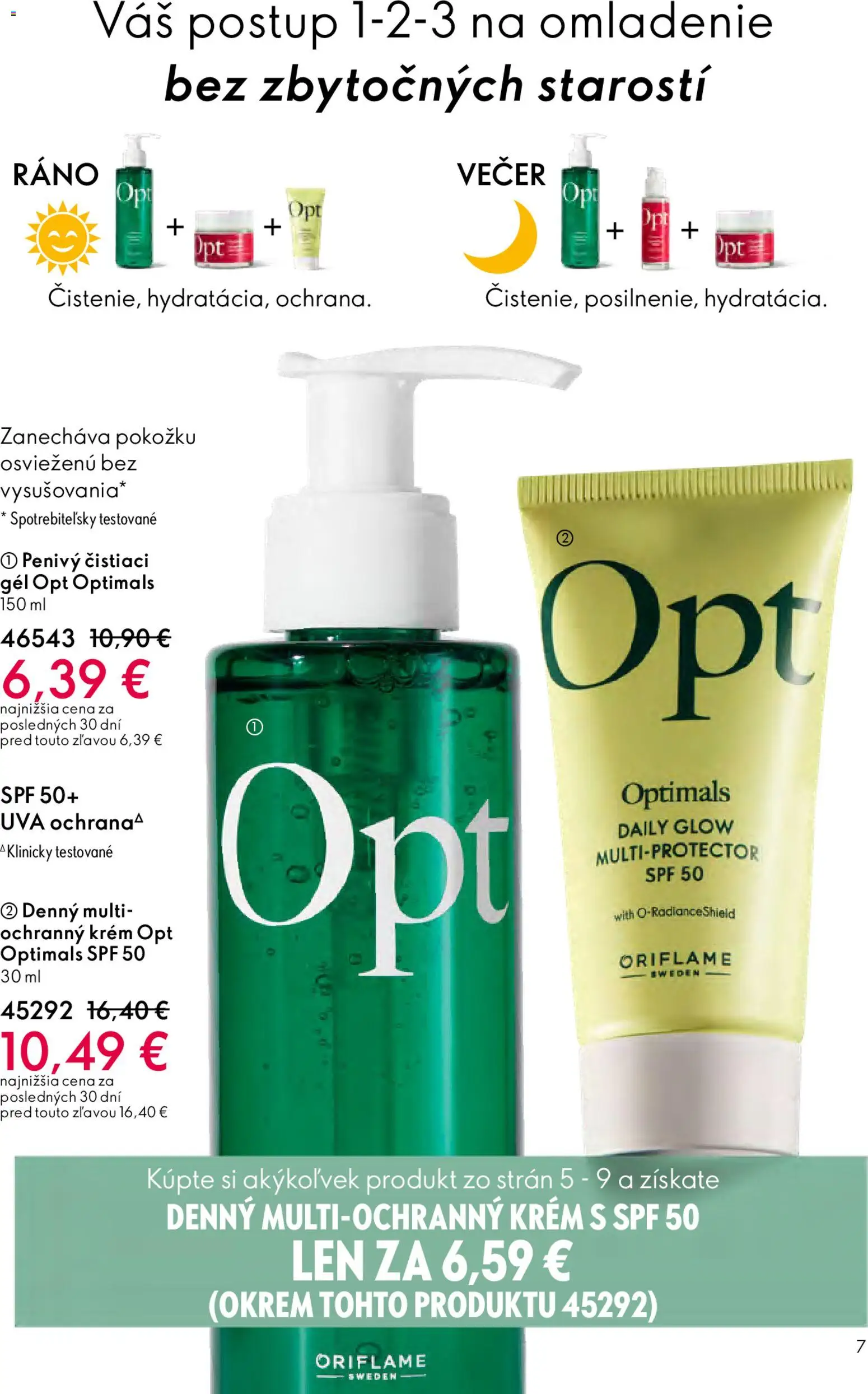 Nové Oriflame akcie – leták je platný od 04.03.2026 | Strana: 7 | Produkty: Krém