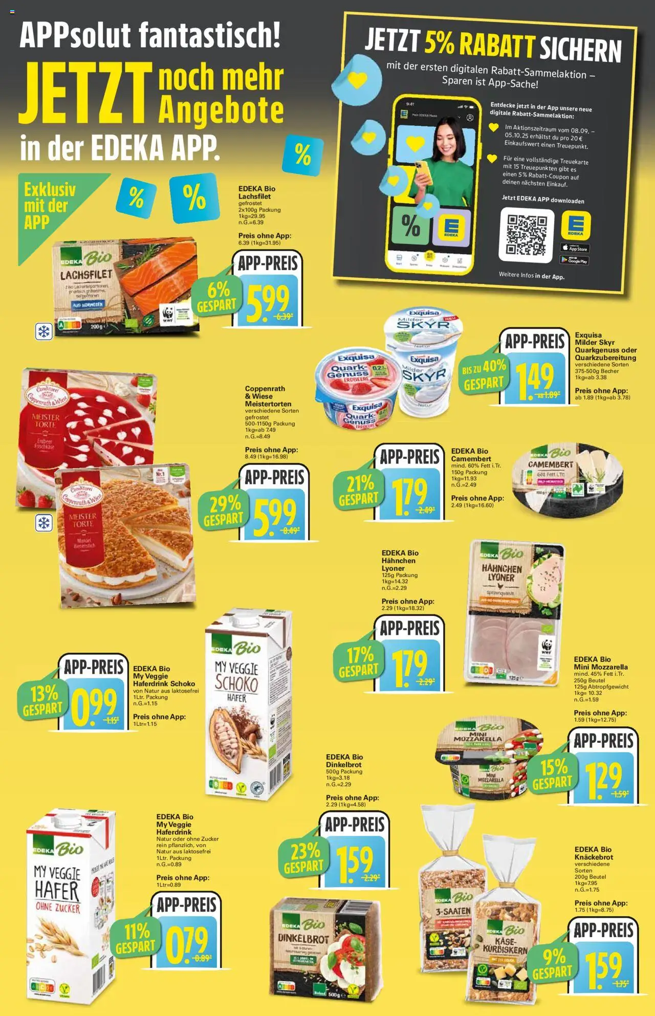 WEZ Prospekt – gültig ab 22.09.2025 | Seite: 9 | Produkte: Käse, Skyr, Haferdrink, Frischkase