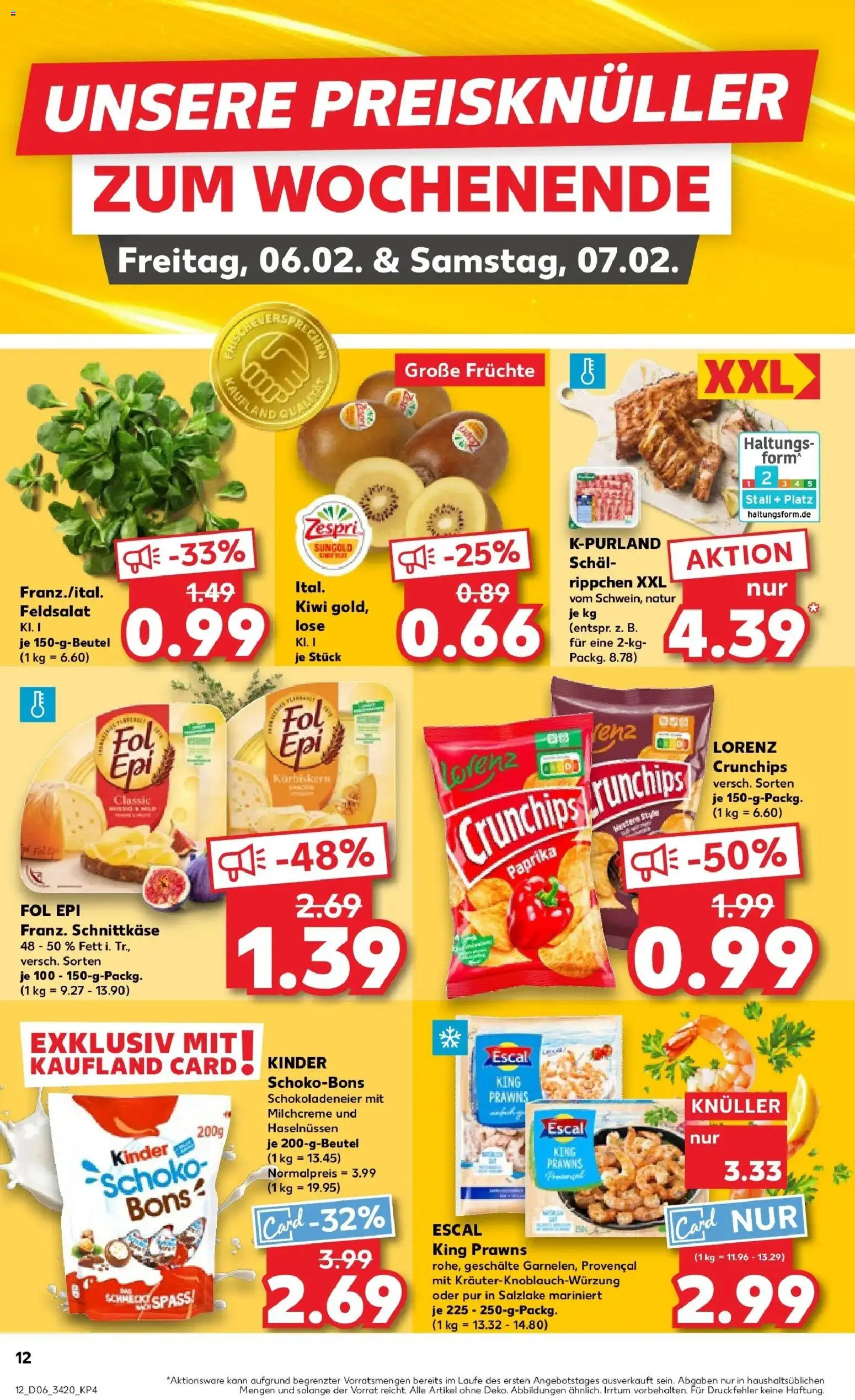 Kaufland prospekt Suhl	 – gültig ab 05.02.2026 | Seite: 12 | Produkte: AEG, Paprika, Lorenz crunchips, Kiwi
