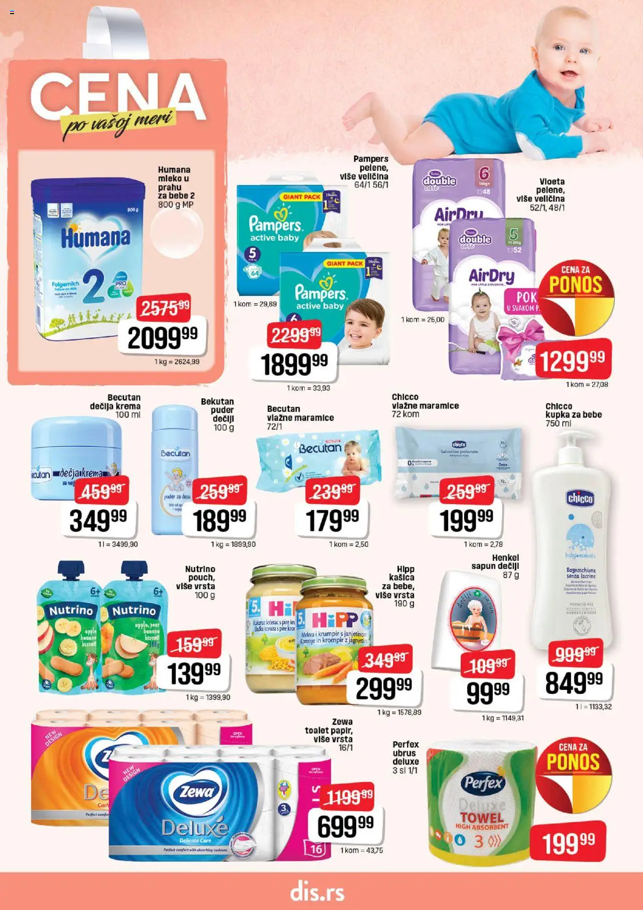 DIS katalog - važi od 19.06.2025 | Strana: 22 | Proizvode: Banana, Pampers, Kukuruz, Krema
