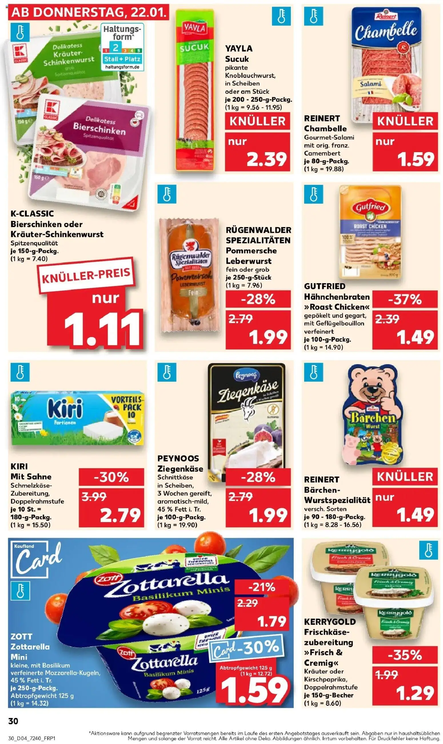 Kaufland prospekt Gevelsberg	 – gültig ab 25.01.2026 | Seite: 30