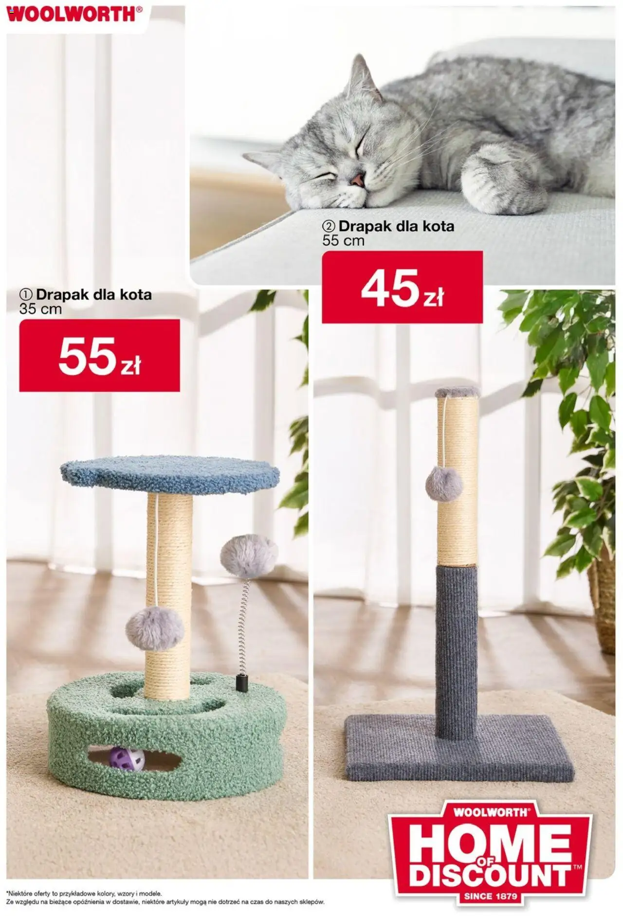 Woolworth Gazetka od 03.10.2025 | Strona: 37 | Produkty: Drapak, Drapak dla kota