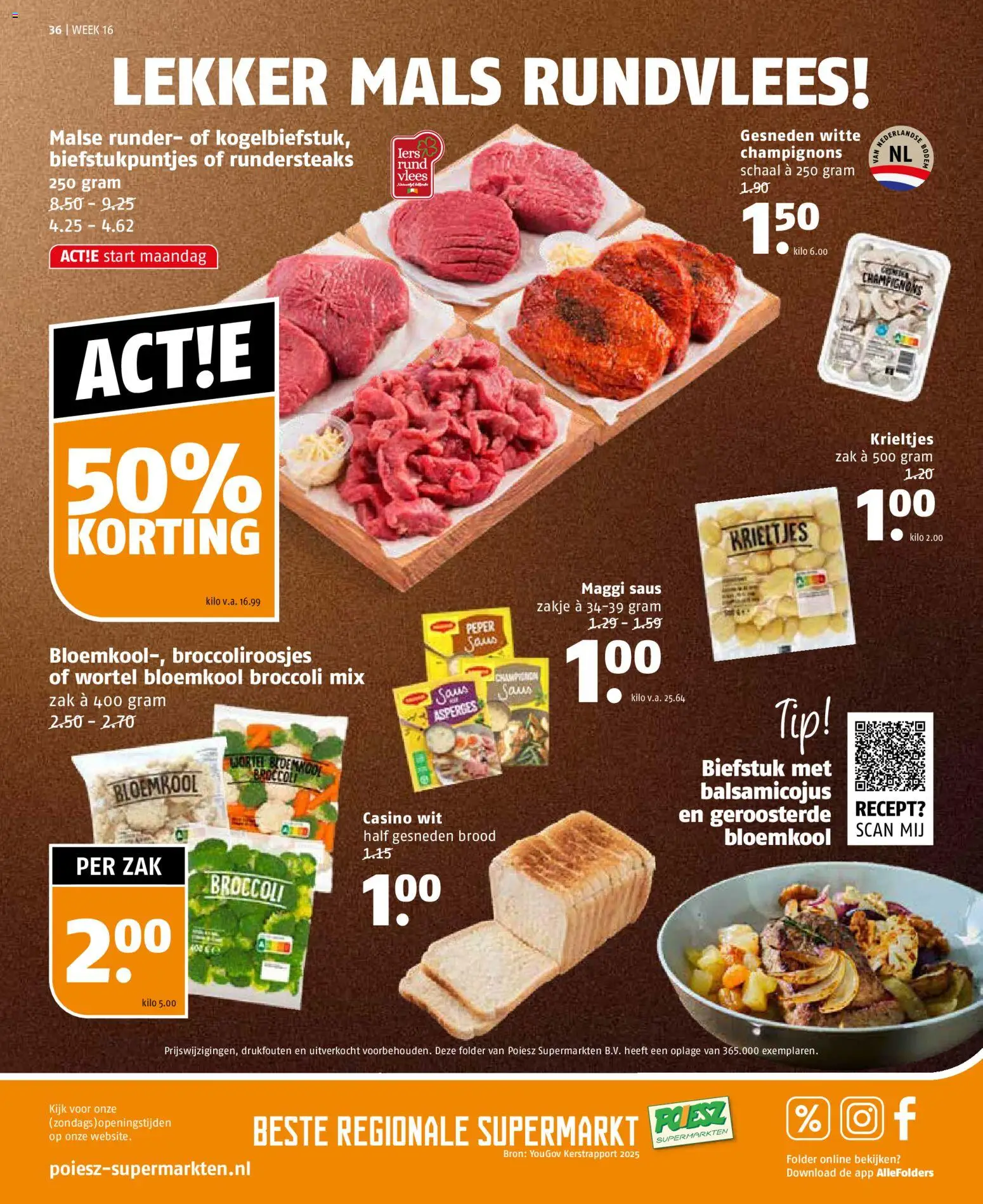 {H1} | Pagina: 36 | Producten: Bloemkool, Brood, Krieltjes, Zak