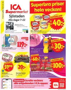 ICA Supermarket - Stockholm - Förhandsvisning av reklamblad från butik ICA Supermarket aktuell från 26.01.2026