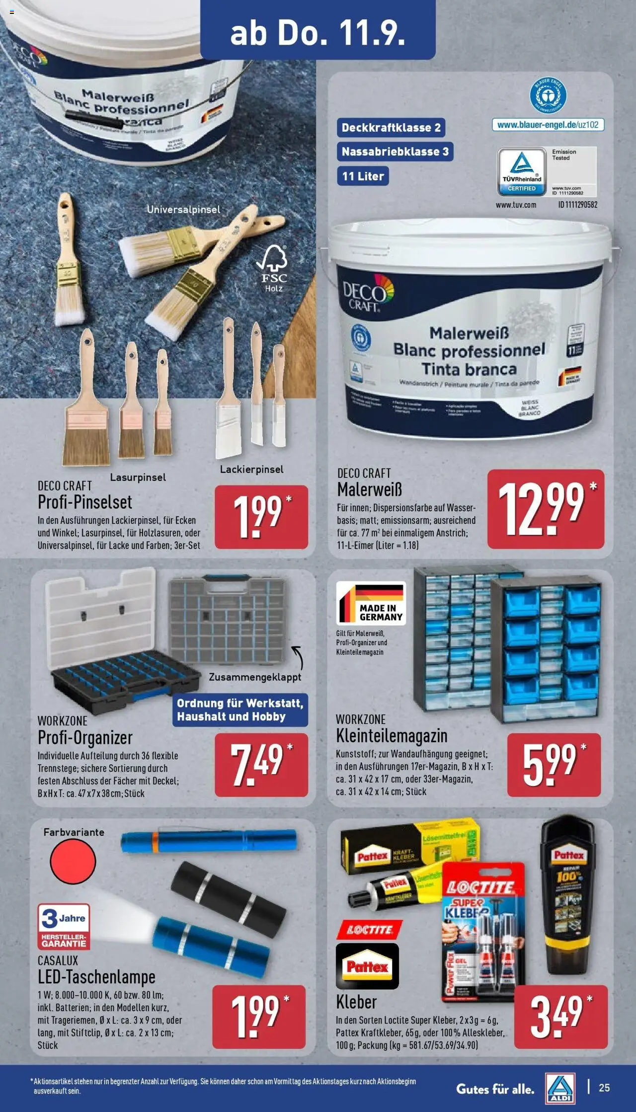 Aldi Prospekt Hildburghausen – gültig ab 07.09.2025 | Seite: 29 | Produkte: Wasser
