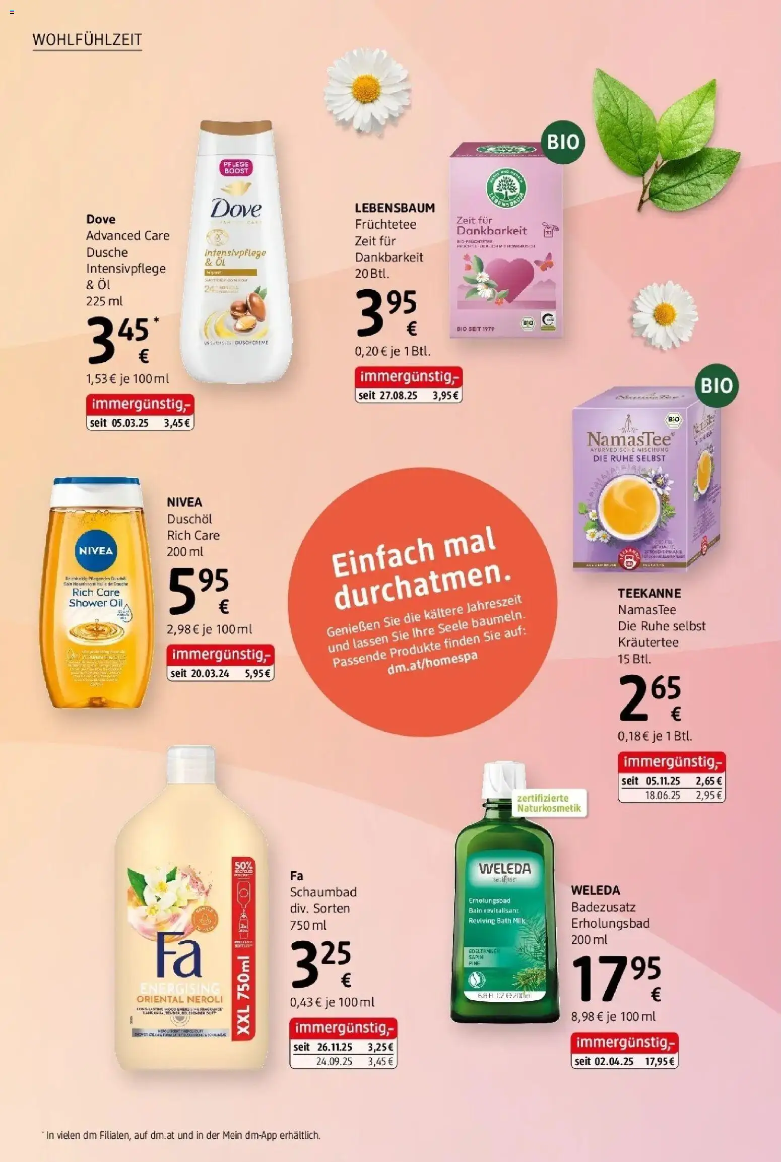 dm drogerie markt Journal Februar 2026 gültig ab 05.02.2026 | Seite: 14 | Produkte: Hülle, Dusche, Öl