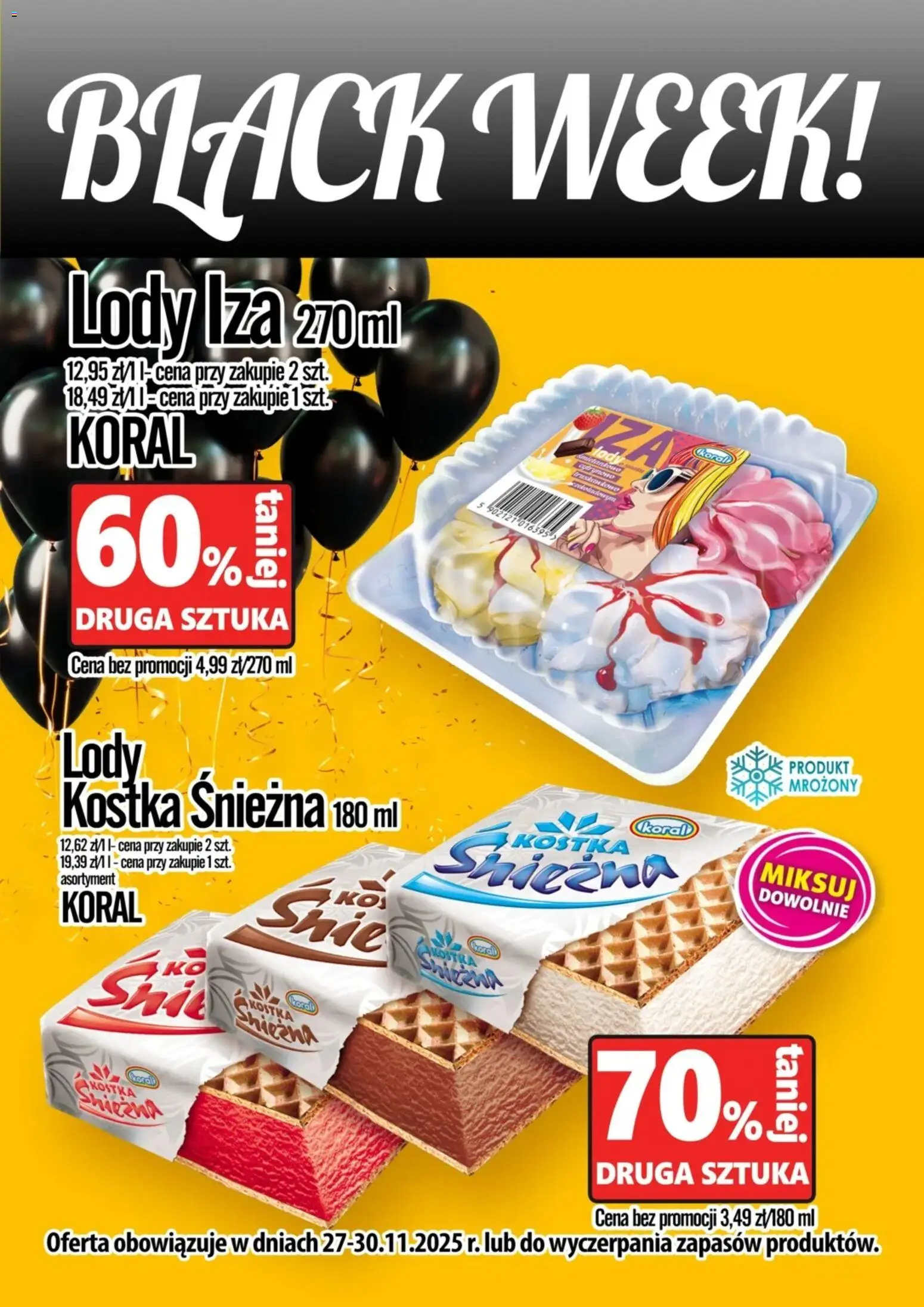 Prim Market Black Friday od 27.11.2025 | Strona: 1 | Produkty: Lody