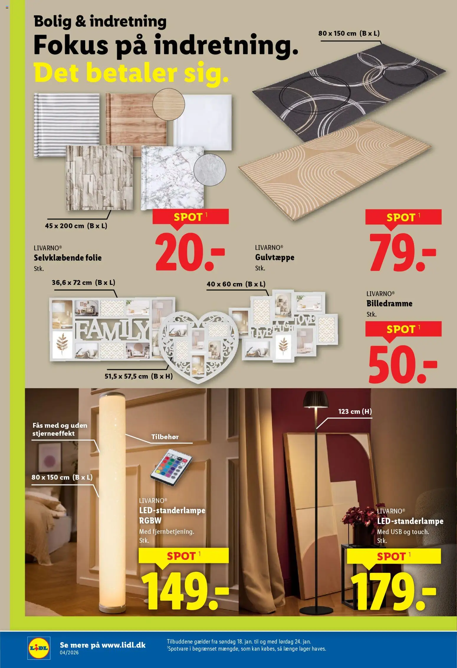 Lidl tilbudsavis – gyldig fra 18.01.2026 | Side: 34 | Produkter: USB, Søm, Billedramme