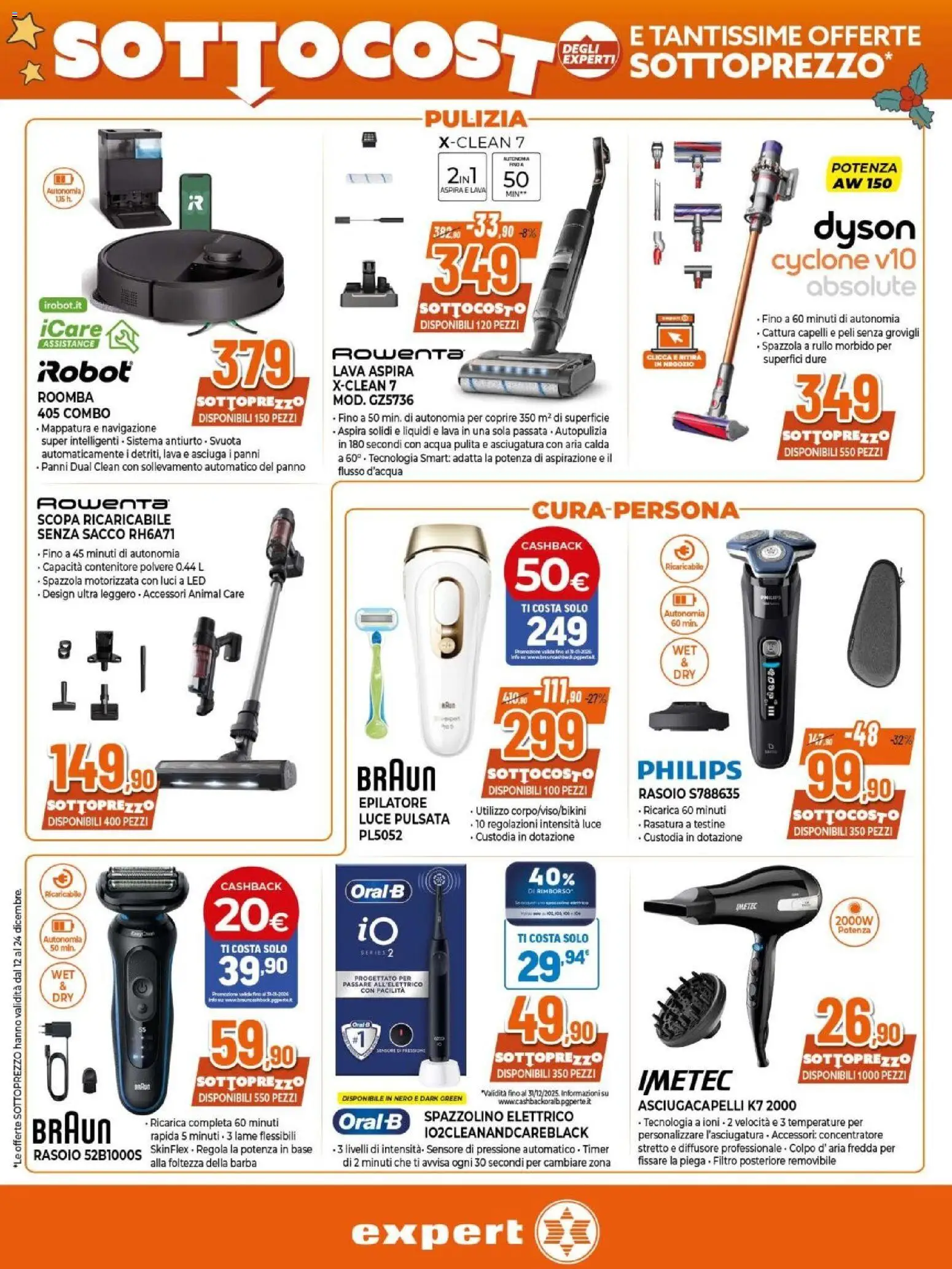 Volantino Expert del 12.12.2025 | Pagina: 24 | Prodotti: Spazzola, Rullo, Acqua, Navigazione