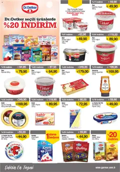 Gürmar Katalog - 16.07.2025 tarihinden itibaren geçerlidir | Sayfa: 5 | Ürünler: Krem, Peynir, Pudra, Mısır