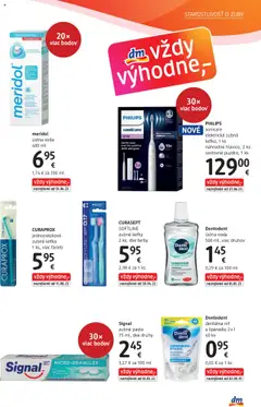 Nové dm drogerie akcie – leták je platný od 01.09.2025 | Strana: 23 | Produkty: Zubná kefka, Zubná pasta, Curaprox