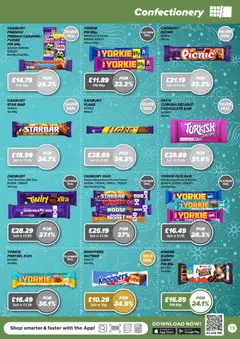 Preview of Bestway - The Big Deals Brochure valid from 27.03.2026 | Page: 19 | Products: Milk, Chocolate, Fudge, Agrafeuse