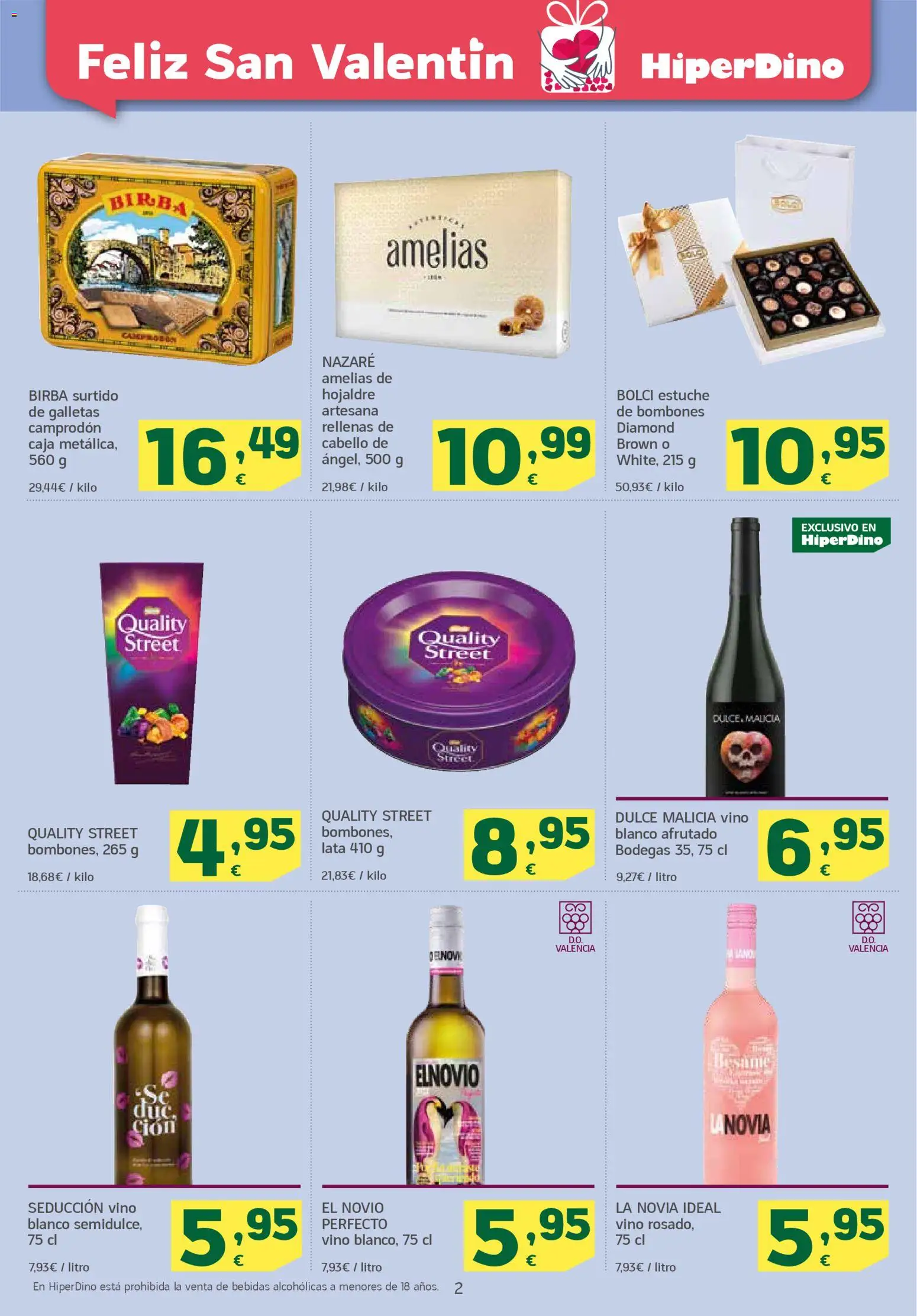 HiperDino - Especial San Valentin │ válido desde el 06.02.2026 | Página: 2