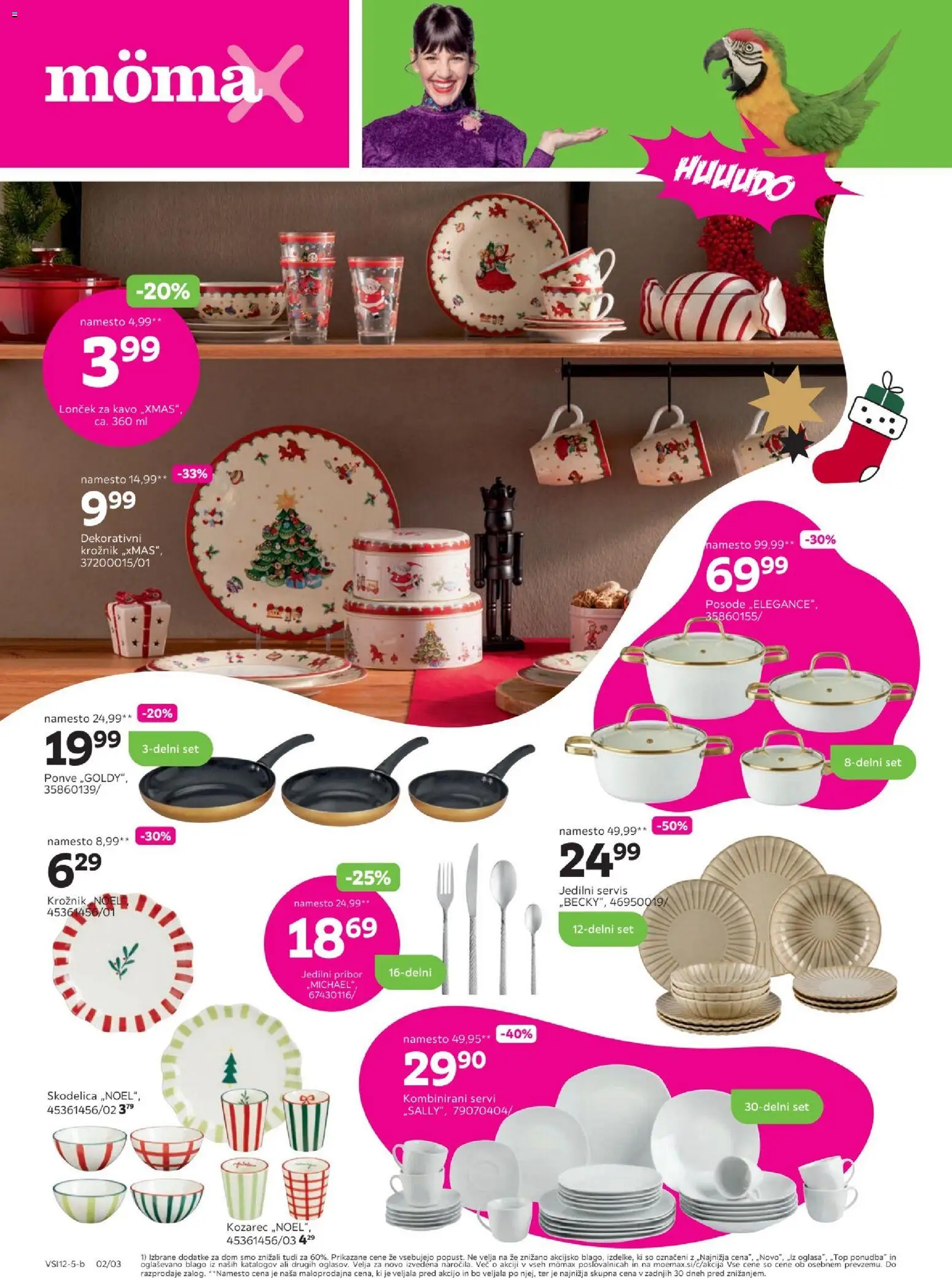 Novi Mömax katalog ponudbe – veljaven od 01.12.2025 | Stran: 2