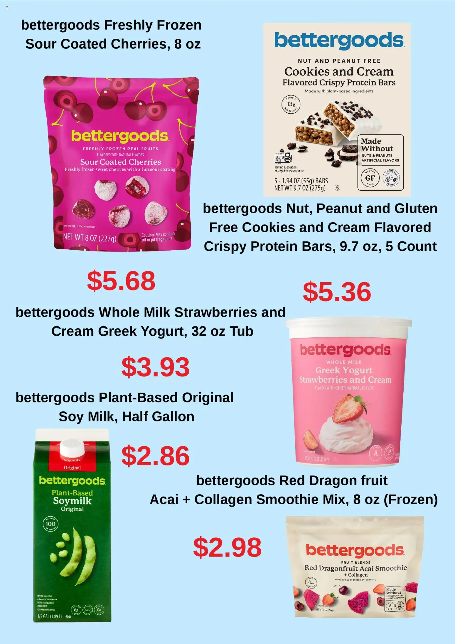 Walmart Catalogue valid from 21.01.2026 | Page: 3 | Products: Strawberries, Fruits, Milk, Motika