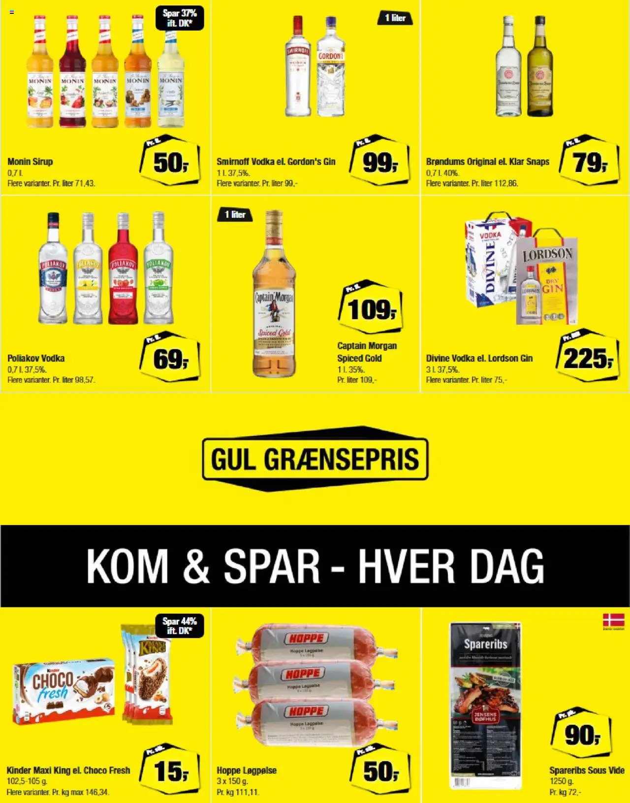 Calle Tilbudsavis gyldig fra 20.08.2025 | Side: 9 | Produkter: Nuggets de frango, Gin, Vodka, Spareribs
