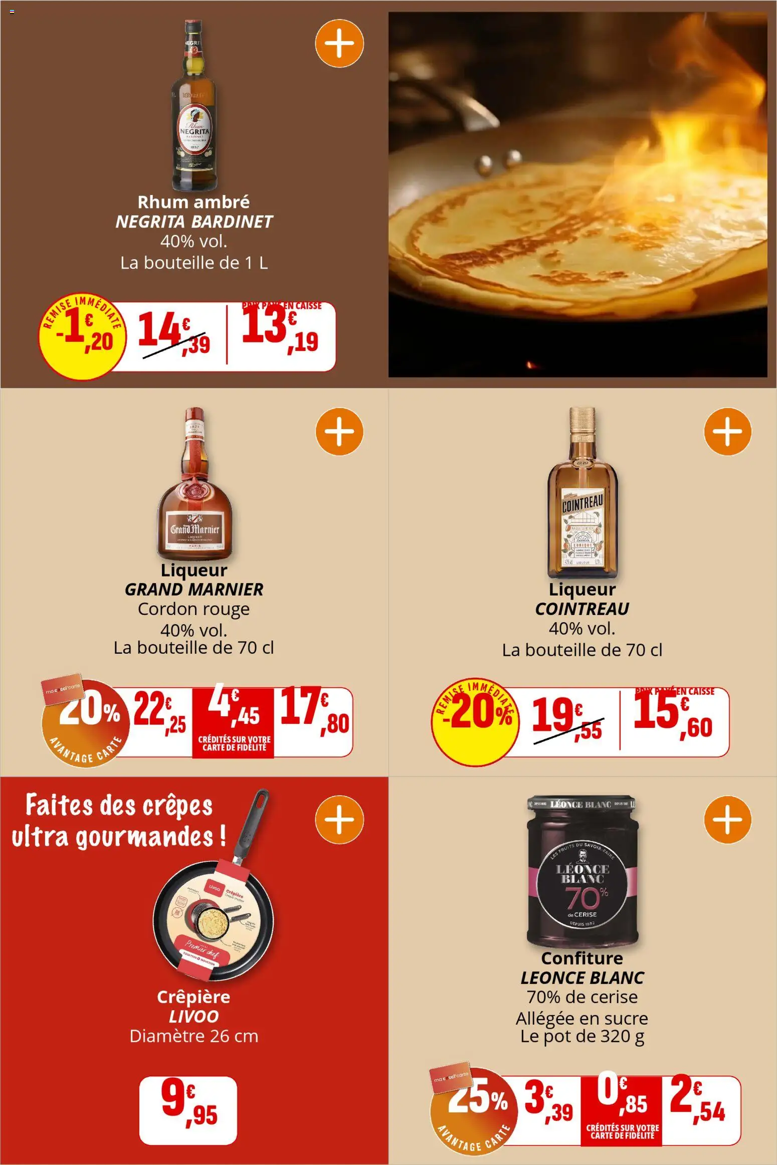 {H1} | Page: 7 | Produits: Cointreau, Grand marnier, Liqueur, Crêpière