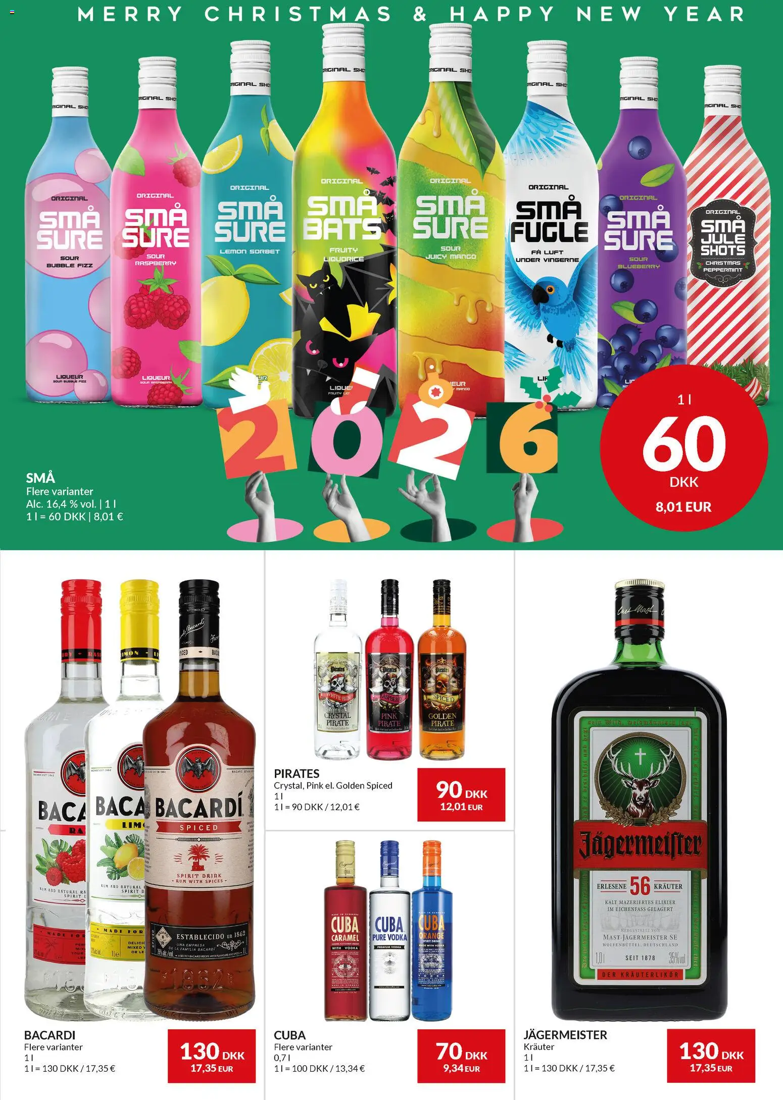 Nielsen Discount tilbudsavis – gyldig fra 27.11.2025 | Side: 22 | Produkter: Mango, Vodka