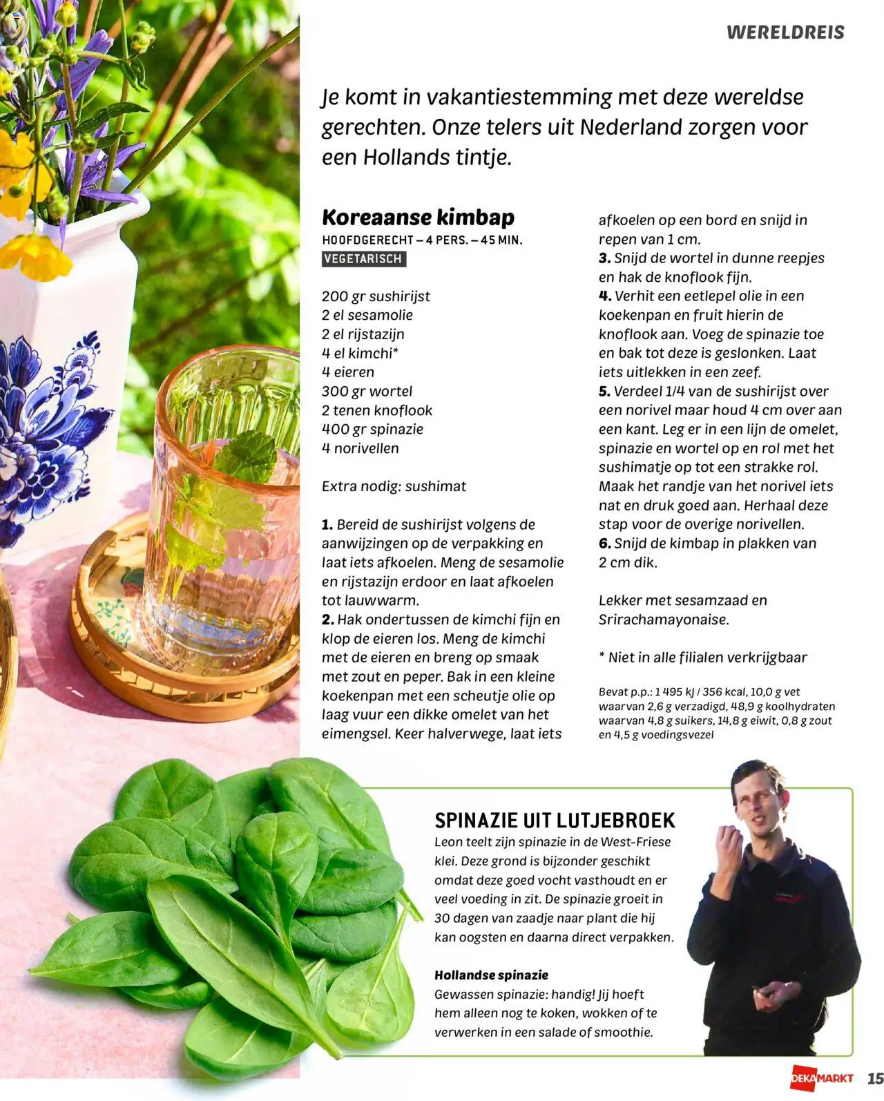  | Pagina: 15 | Producten: Spinazie, Fruit, Knoflook, Repen