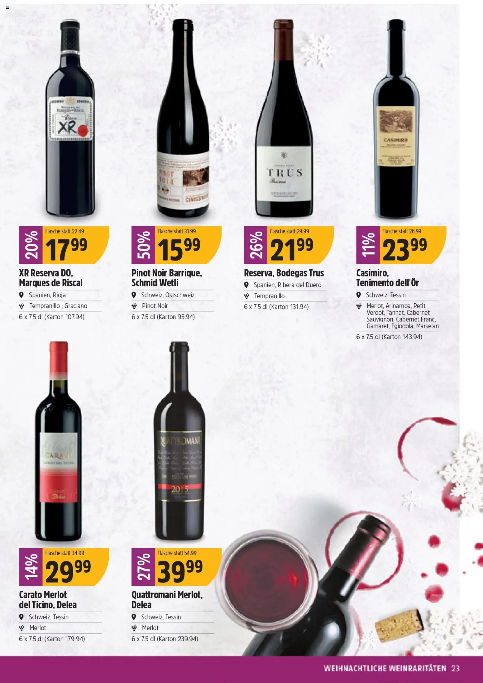 TopCC Aktionen – gültig ab 24.11.2025 | Seite: 23 | Produkte: Merlot