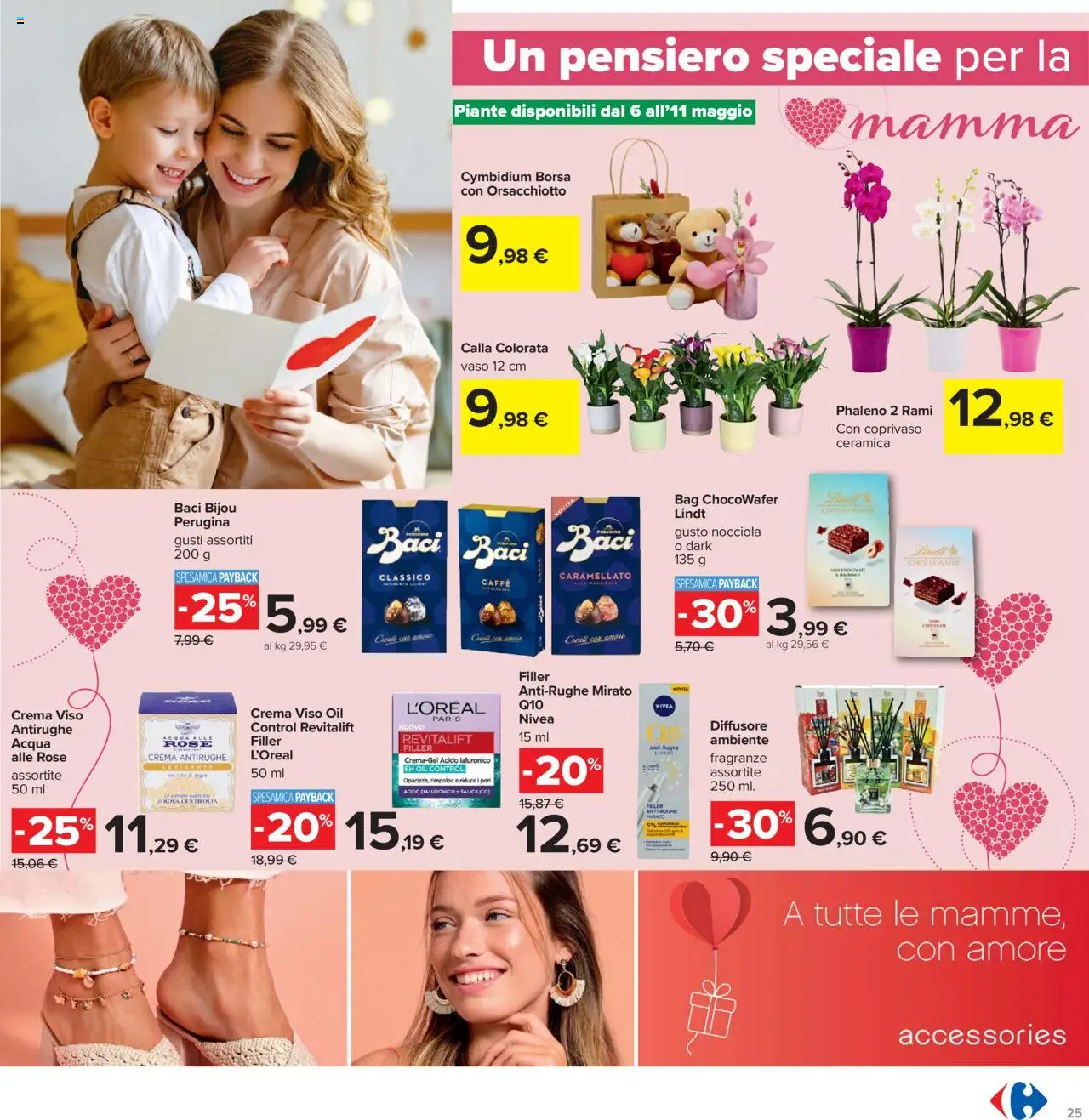 Volantino Carrefour del 05.05.2025 | Pagina: 25 | Prodotti: Crema, Caffè, Borsa, Vaso