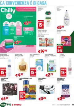 Volantino PAM del 11.09.2025 | Pagina: 16 | Prodotti: Detergente intimo, Detergente, Mutandine, Asciugatutto