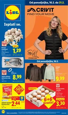 Katalog Lidl - Pregled kataloga iz trgovine Lidl, vrijedi od 16.02.2026