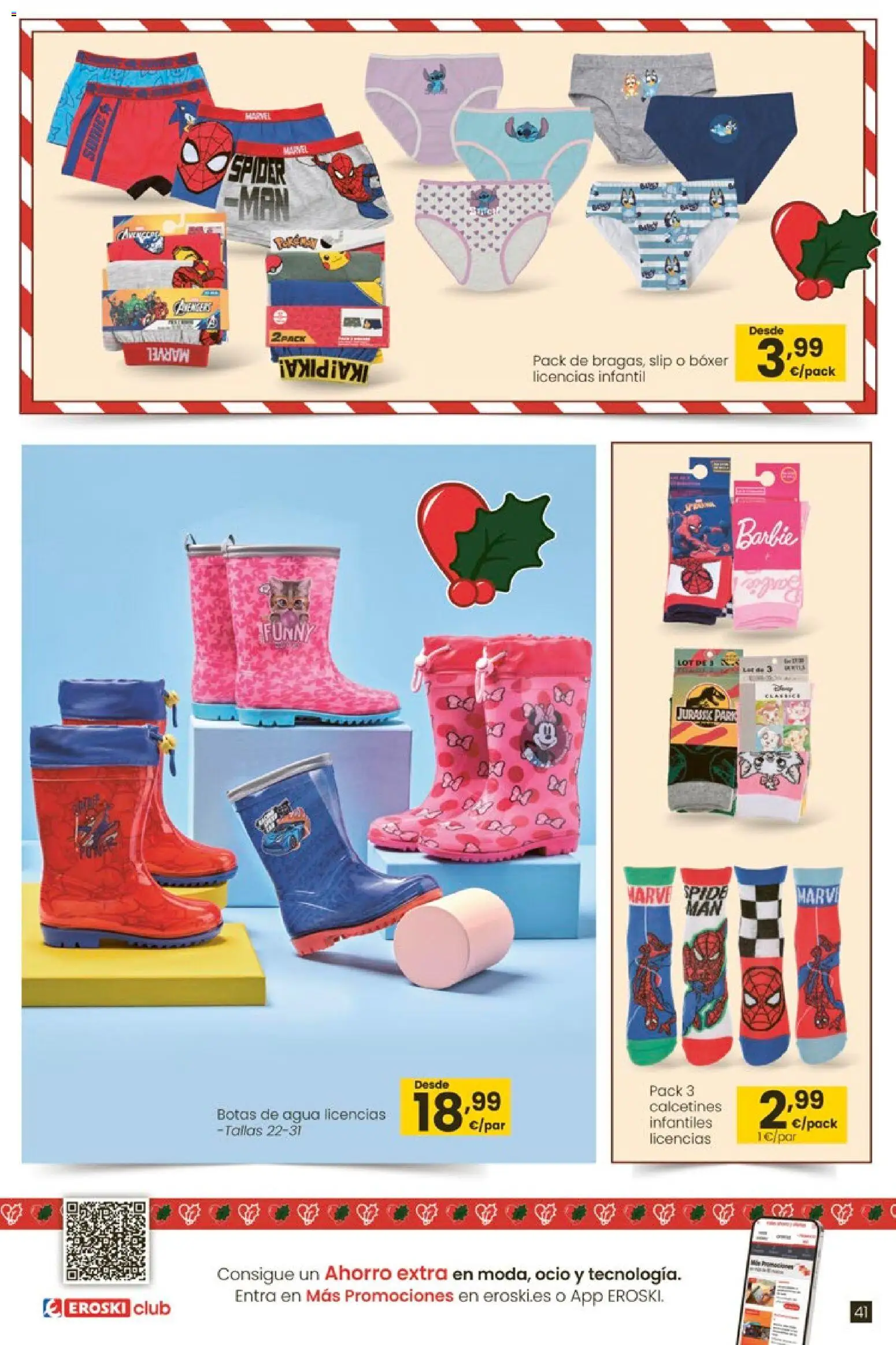 Eroski - Juguetes │ válido desde el 06.11.2025 | Página: 41 | Productos: Botas