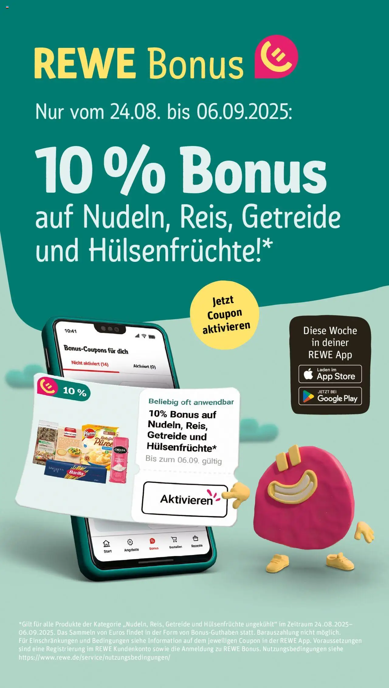 Rewe ihr Kaufpark Prospekt 	 - gültig ab dem 25.08.2025 | Seite: 3 | Produkte: Barilla, Getreide