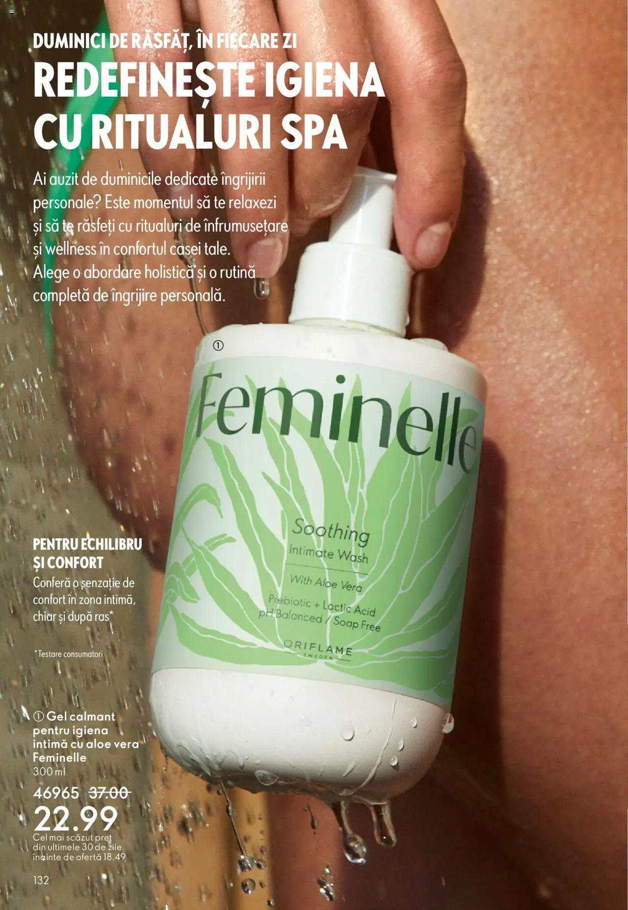 Oriflame catalog 13 2025 – valabil de la 10.09.2025 | Pagină: 132 | Produse: Aloe vera