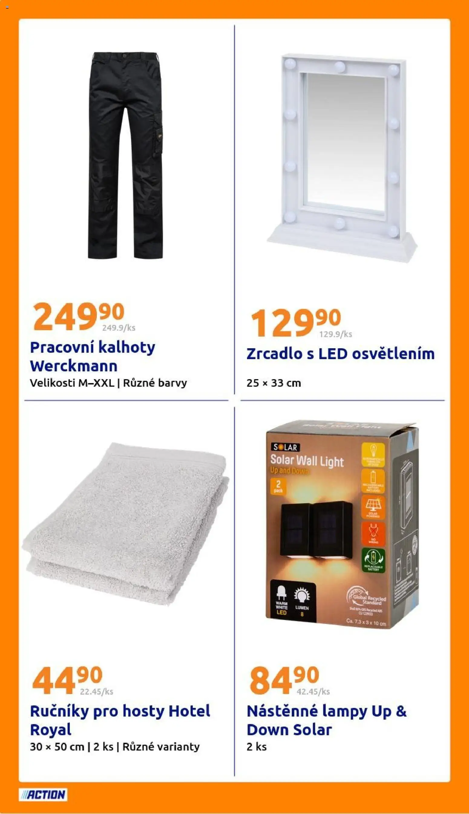 Action leták od 03.03.2026 | Strana: 26 | Produkty: Kalhoty, Zrcadlo, Barvy, LED