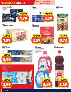 Novi Hofer katalog ponudbe – veljaven od 11.09.2025 | Stran: 10 | Izdelki: Toaletni papir, Sirup, Krema, Detergent